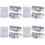 2000Pièces Wraps Nail Foil Argent Usage Pro & Retrait Vernis 4