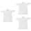 3Pièces Capes Jetables Blanches Durable Légères Pour Outdoor 4