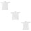 3Pièces Capes Jetables Blanches Durable Légères Pour Outdoor 7