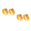 4Pièces Calculatrices Orange , Aide Aux Maths Portable 7