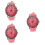 3Pièces Rose Femme Élégantes Délicates Usage Polyvalent 6
