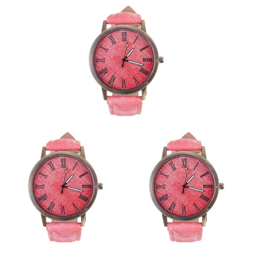 3Pièces Rose Femme Élégantes Délicates Usage Polyvalent 1