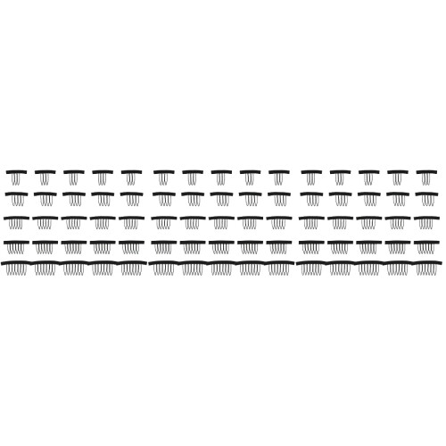 75Pièces Clips Perruque Métal Accessoires Fixation Pratiques 1