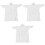 3Pièces Capes Jetables Blanches Durable Légères Pour Outdoor 2