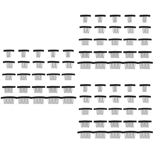 75Pièces Clips Perruque Métal Accessoires Fixation Pratiques 2