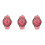 3Pièces Rose Femme Élégantes Délicates Usage Polyvalent 4
