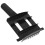 4Pcs Lightweight Iron Cattle Shedding Comb Black Cow Grooming Tool 9