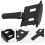 4Pcs Lightweight Iron Cattle Shedding Comb Black Cow Grooming Tool 8