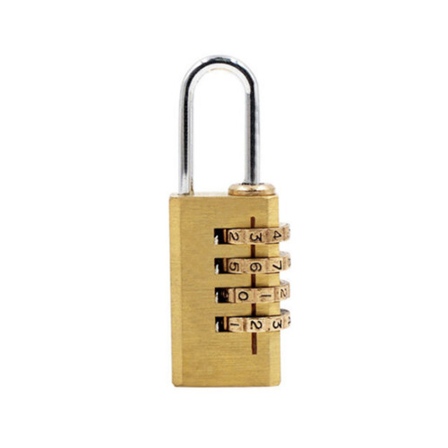 2Pièces Serrure Cadenas Bagage 4 Chiffres Multi-Usage Durable