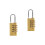 2Pièces Serrure Cadenas Bagage 4 Chiffres Multi-Usage Durable 4