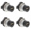 4Pièces USB Flush Mount Connecteur Pour Installation Industrielle 5