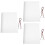 3Pièces Protège- Notes Couleurs Assorties PP 6