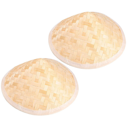 4Pièces Chapeaux Bambou Décoration Et Peinture 1