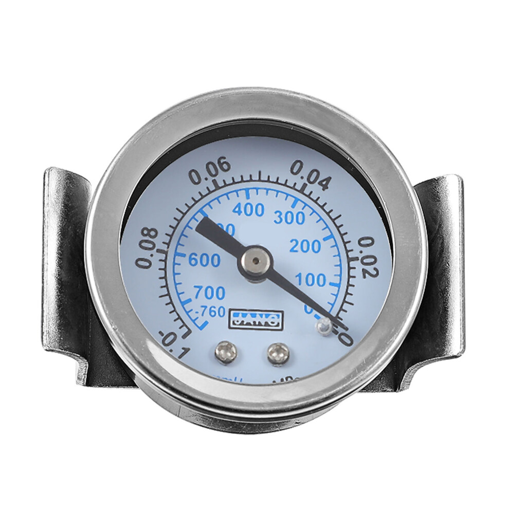 2 Pcs Stainless Steel Scale Axial Pressure Gauge 3631378325890