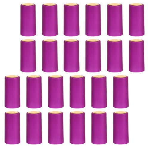 60 Pcs PVC Heat Shrink Capsules For Wrap