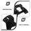 3Sets Versatile Ceiling Fan Mounting Arm Black Iron Bracket Kit 9