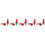 5Pcs Multi-Functional Red Glue Sticks Pepper Shape for Handicrafts 10