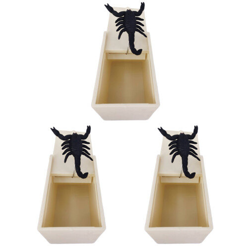 6Pièces Jouets Trompeur Scorpion Clair Décoration À Farces 1