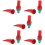 5Pcs Multi-Functional Red Glue Sticks Pepper Shape for Handicrafts 9
