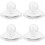 4Pcs Clear Eye Shadow Stamper Compact Blusher Pressing Makeup Gadget 7