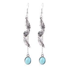 3Pairs Creative Bohemian Style Silver Ear Drop Earrings for Decoration