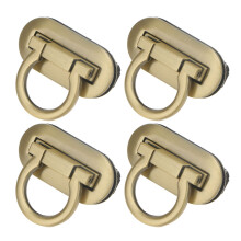 6pcs Stainless Steel Ring Blanks Adjustable Diy Ring Base For Jewelry Mandrel