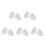 10 Pcs Plush Ear For Motorcycle Creative Decorative Accessory 9