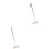 2Pcs Indoor Sweeping Broom Black with Soft Bristles Telescoping Handle 5