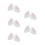 10 Pcs Plush Ear For Motorcycle Creative Decorative Accessory 5