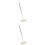 2Pcs Indoor Sweeping Broom Black with Soft Bristles Telescoping Handle 7