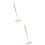 2Pcs Indoor Sweeping Broom Black with Soft Bristles Telescoping Handle 9