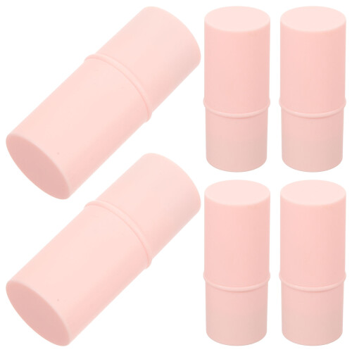 24Pcs Pink Lip Balm Container Tubes Plastic Empty DIY Lipstick Holder 1