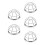 5Pcs Detector Cover Silver High Efficiency Protection Cage 8