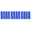 12Pcs Secure Blue Threaded Pole Adapter for Mop and Broom Extension 8
