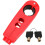 4Pcs Red Motorcycle Brake Lock ABS Durable Handlebar Security Lock 2