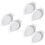 3Pcs White Ceramic Garlic Plate Multi-Function Ginger Grinder 8