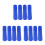 12Pcs Secure Blue Threaded Pole Adapter for Mop and Broom Extension 6