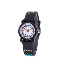 3Stk Schüleruhr Quartz Wasserdichter Kinderarmband Langlebig