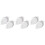 3Pcs White Ceramic Garlic Plate Multi-Function Ginger Grinder 6