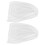 4Pcs Lightweight Grey Head Net Mesh Caps with Wide Brim for Beekeeping 1
