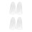 4Pcs Lightweight Grey Head Net Mesh Caps with Wide Brim for Beekeeping 5