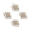 800Pcs Easy Grip Golden Thumbtacks for Wall Board and Document Pinning 8