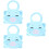 3 Pcs Baby Pinafore Bib Water Proof 7