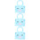 3 Pcs Baby Pinafore Bib Water Proof 8