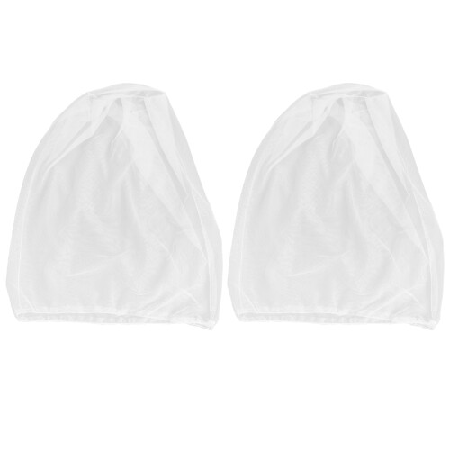 4Pcs Lightweight Grey Head Net Mesh Caps with Wide Brim for Beekeeping 1