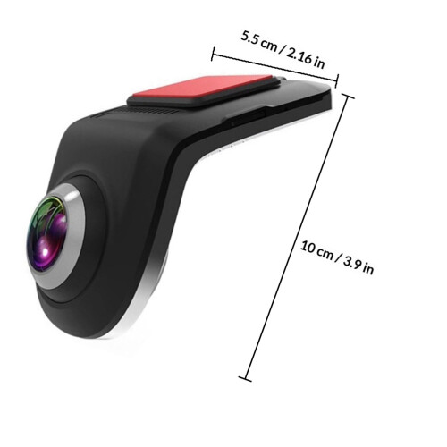 Portable Auto Dash Cam USB Met Adas En Zinclegering 1