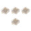 800Pcs Easy Grip Golden Thumbtacks for Wall Board and Document Pinning 4