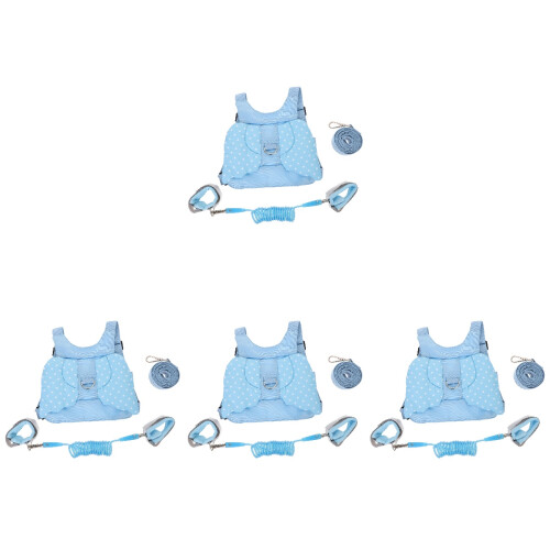 4Ensembles Harnais Leash Anti- Confortable Respirant 1