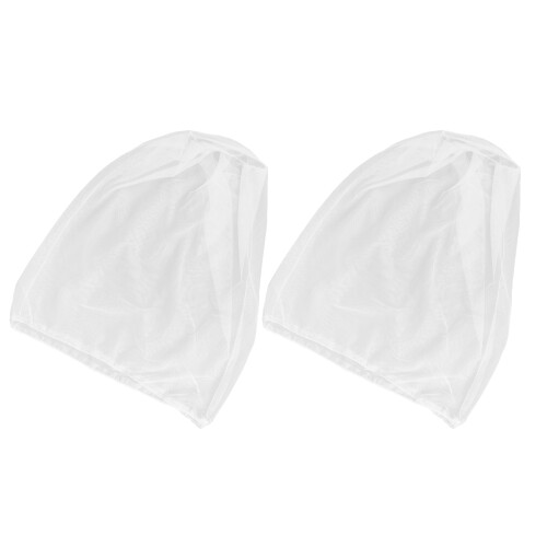 4Pcs Lightweight Grey Head Net Mesh Caps with Wide Brim for Beekeeping 2