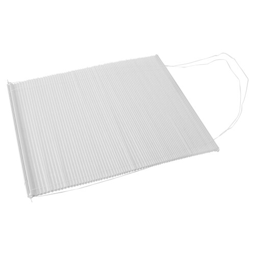 3Pcs Cordless White Honeycomb Cellular Blinds for Window Light Control 2